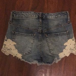 Jean shorts